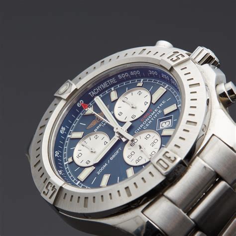 breitling colt mens chronograph watch|Breitling colt pre owned.